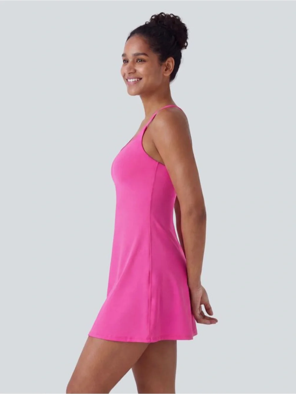 HALARA Hot Pink with Removable Bra Pads Easy Peezy Active NWT Size Medium